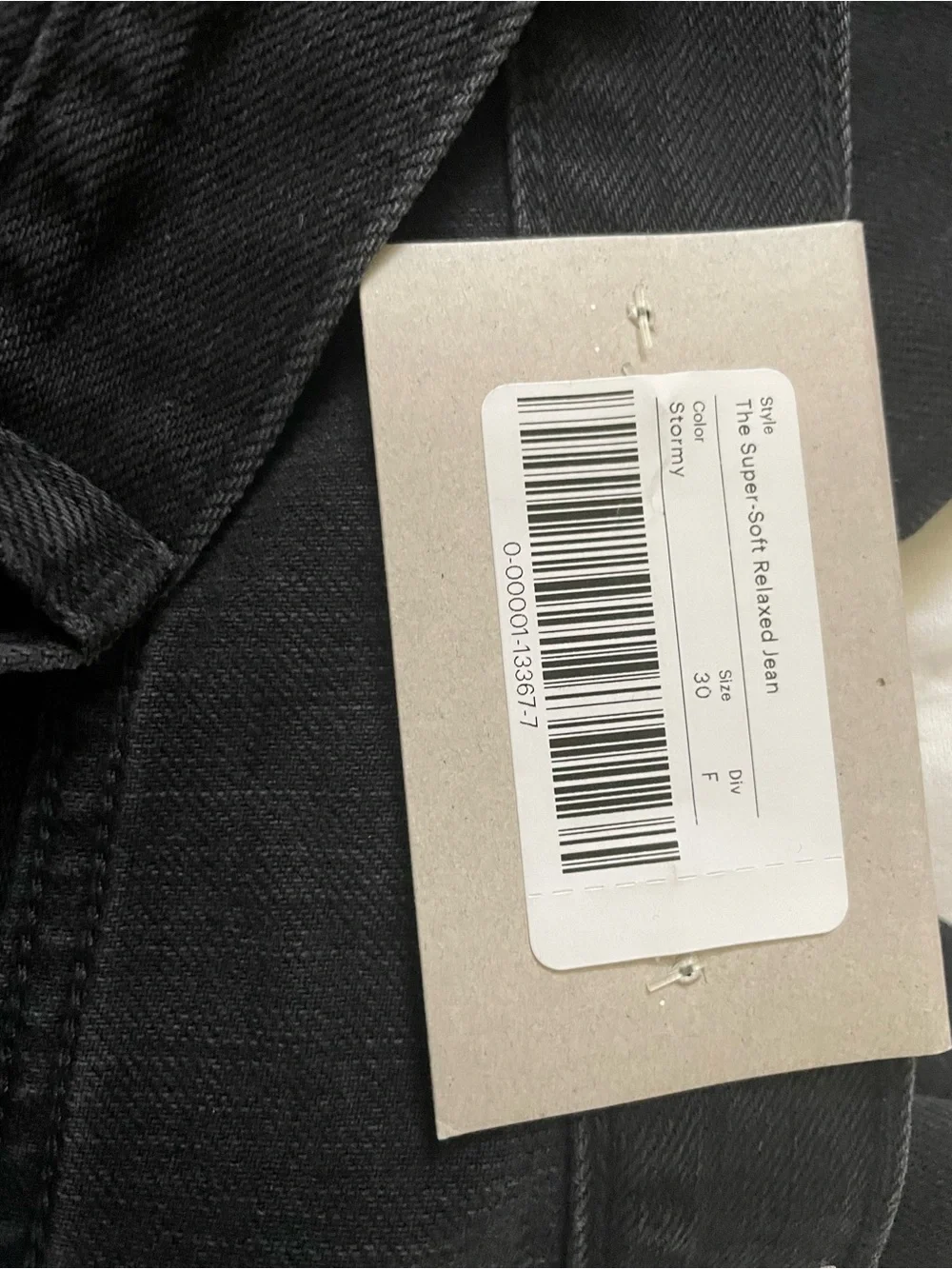 Everlane women’s high rise the super soft relaxed Jeans black stormy